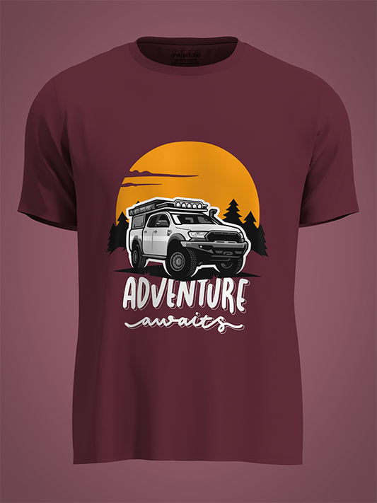 Adventure Awaits -  Unisex T-shirt