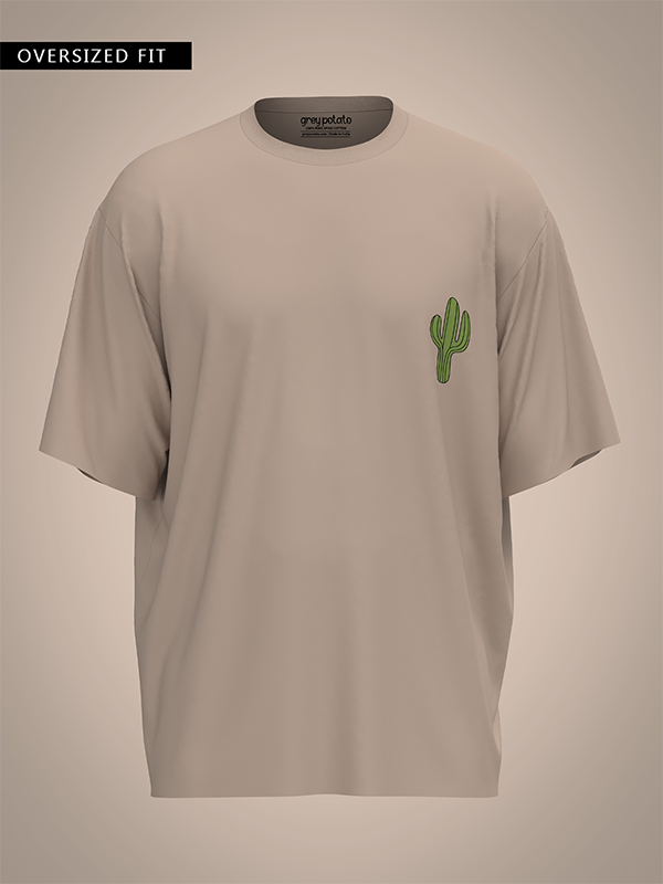 Cactus Minimal  - Unisex OverSized T-shirt