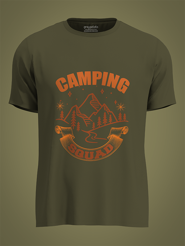 Camping squad -  Unisex T-shirt