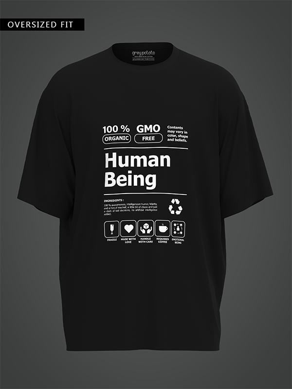 Human Being - Unisex OverSized T-Shirt