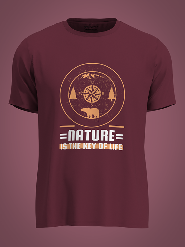 Nature is the Key to Life -  Unisex T-shirt