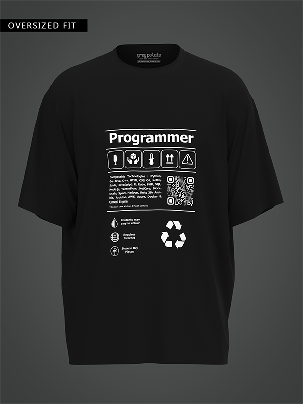 Programmer - Unisex OverSized T-Shirt