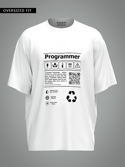 Programmer - Unisex OverSized T-Shirt