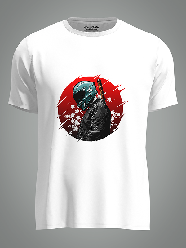 Samurai Biker - Unisex T-shirt