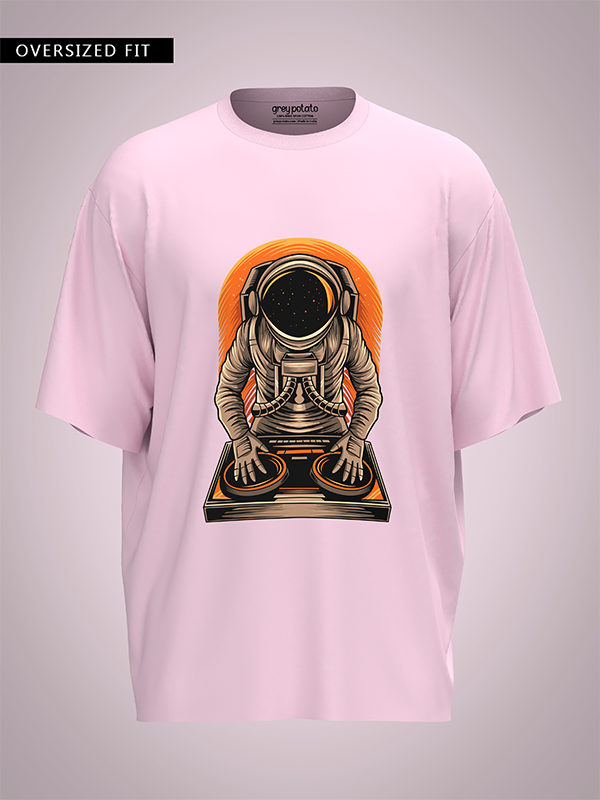 Space Music - Unisex OverSized T-shirt