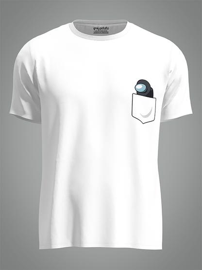 Amongus Pocket - Unisex T-shirt