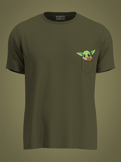 Baby Yoda Pocket - Unisex T-shirt