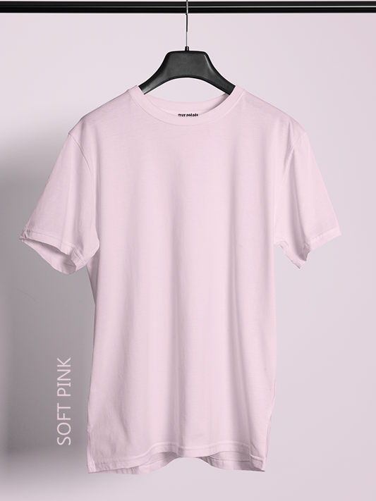 Basics Unisex OverSized T-shirt - Soft Pink
