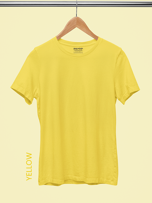 Basics Unisex T-shirt - Yellow
