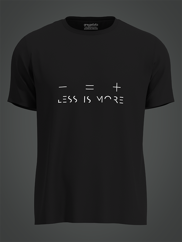 less in more - Unisex T-Shirt