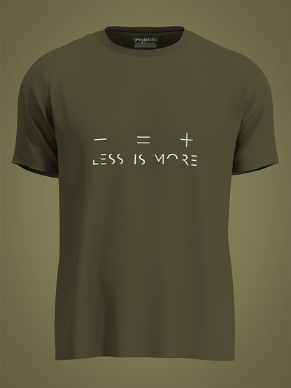 less in more - Unisex T-Shirt