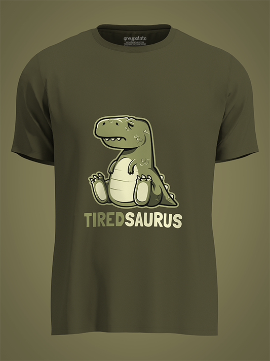 Tiredsaurus - Unisex Tshirt